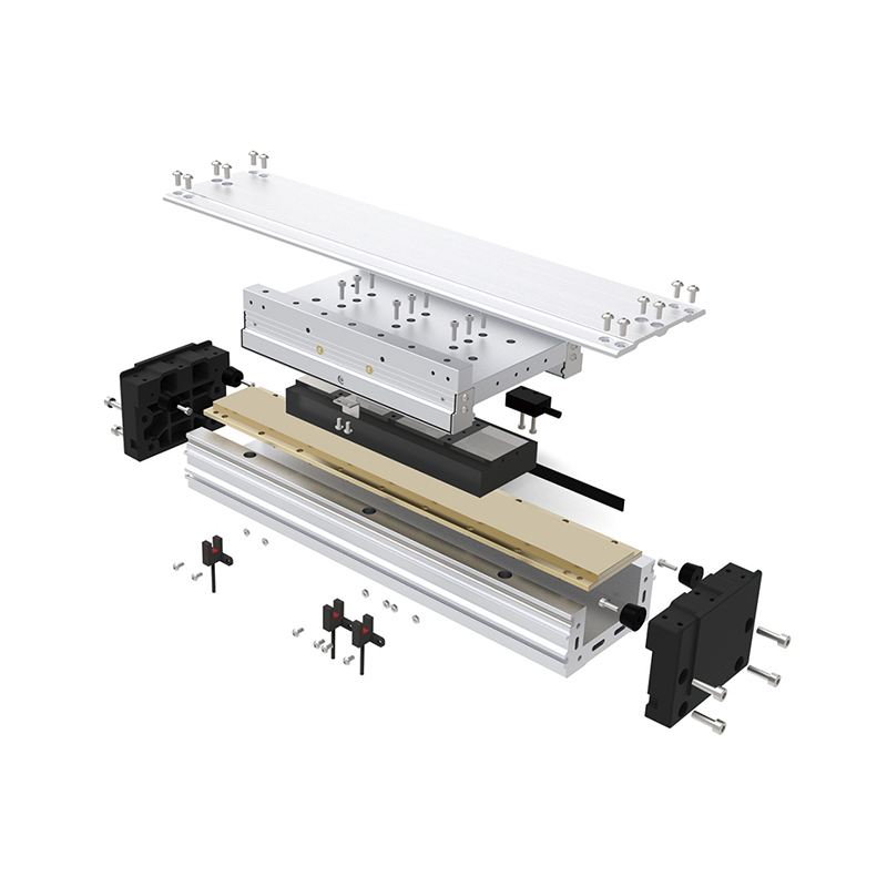 Petit module de moteur linéaire à double guide intégré
